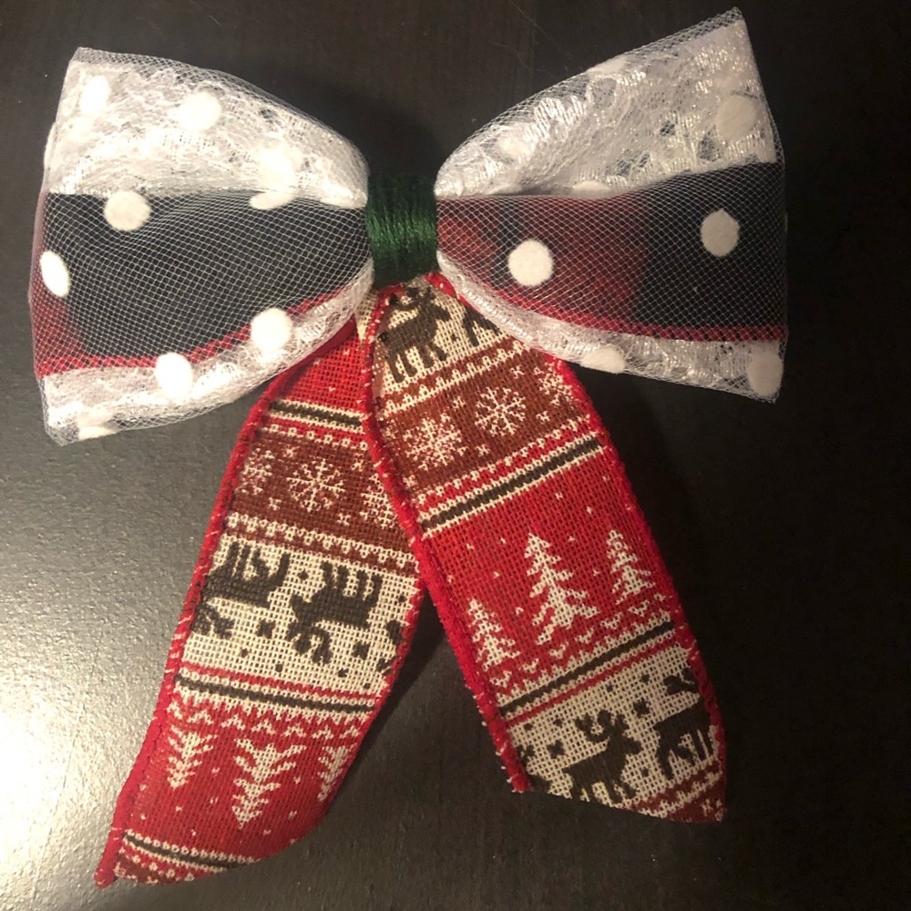 Christmas bows!